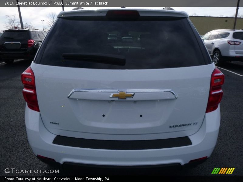 Summit White / Jet Black 2016 Chevrolet Equinox LT AWD