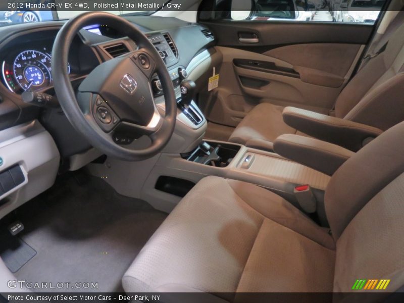 Polished Metal Metallic / Gray 2012 Honda CR-V EX 4WD