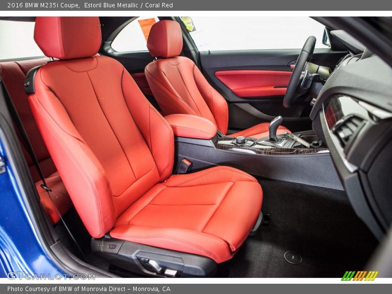 Front Seat of 2016 M235i Coupe