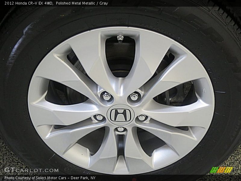 Polished Metal Metallic / Gray 2012 Honda CR-V EX 4WD