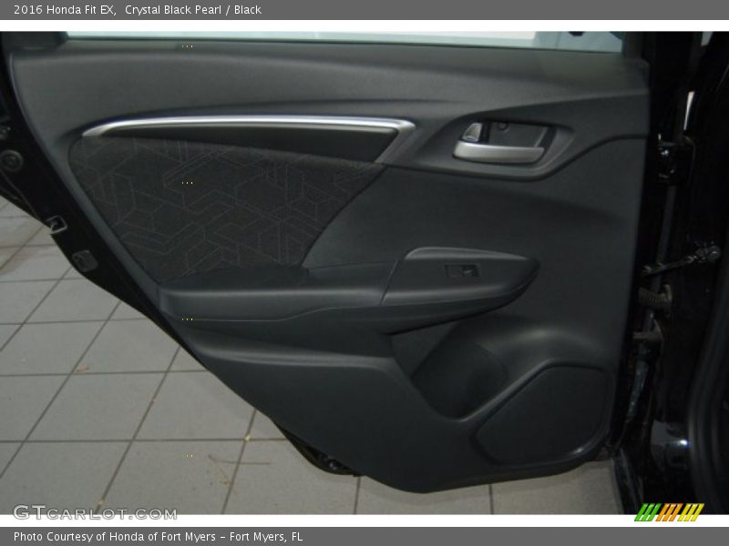 Crystal Black Pearl / Black 2016 Honda Fit EX