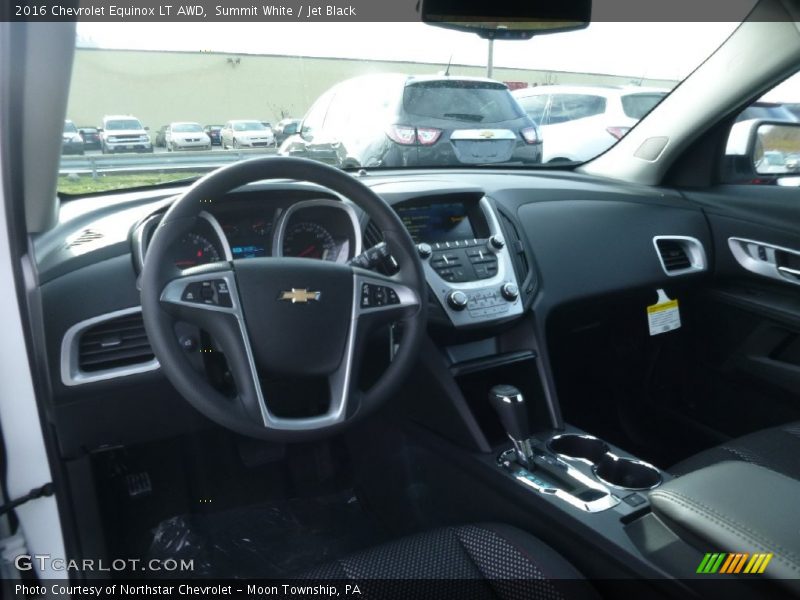 Summit White / Jet Black 2016 Chevrolet Equinox LT AWD