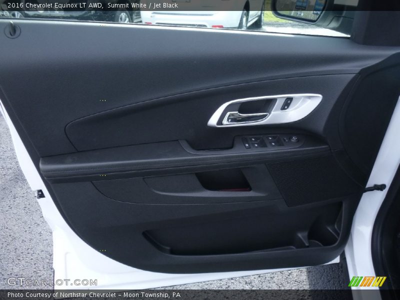 Summit White / Jet Black 2016 Chevrolet Equinox LT AWD