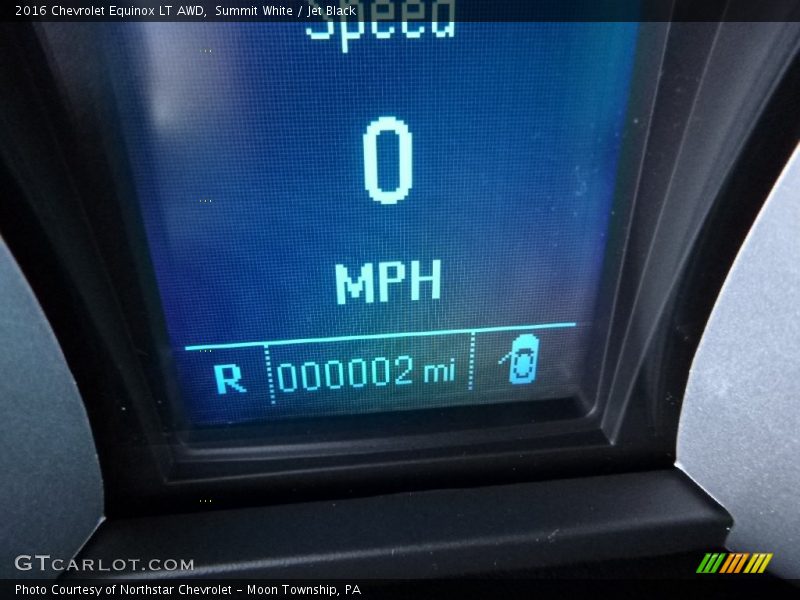 Summit White / Jet Black 2016 Chevrolet Equinox LT AWD