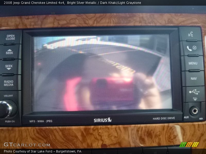 Bright Silver Metallic / Dark Khaki/Light Graystone 2008 Jeep Grand Cherokee Limited 4x4