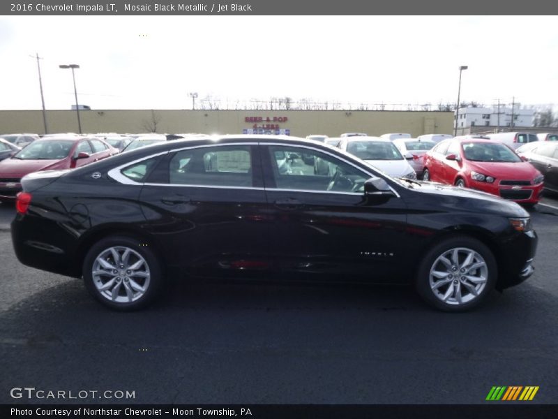 Mosaic Black Metallic / Jet Black 2016 Chevrolet Impala LT