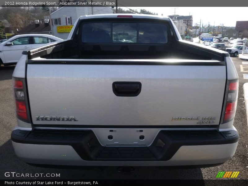 Alabaster Silver Metallic / Black 2012 Honda Ridgeline Sport