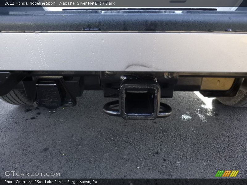 Alabaster Silver Metallic / Black 2012 Honda Ridgeline Sport