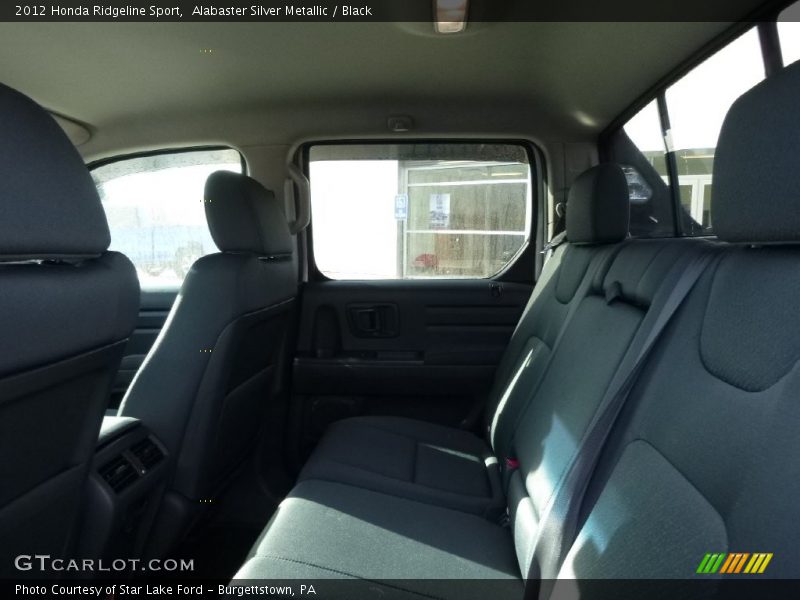 Alabaster Silver Metallic / Black 2012 Honda Ridgeline Sport