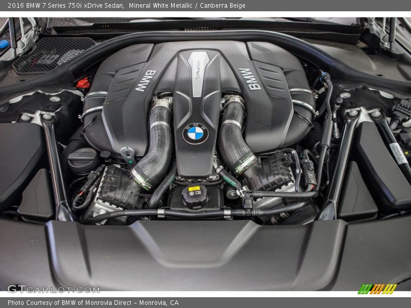  2016 7 Series 750i xDrive Sedan Engine - 4.4 Liter DI TwinPower Turbocharged DOHC 32-Valve VVT V8