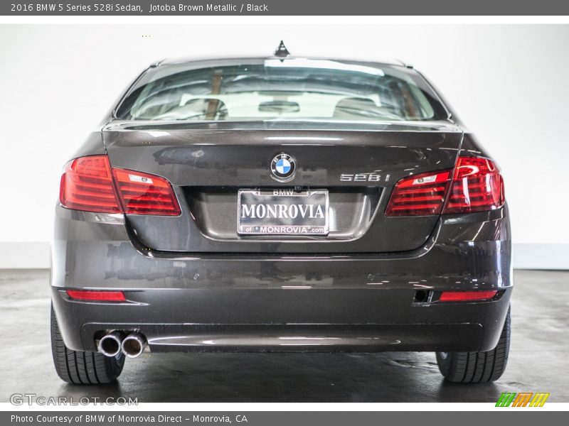 Jotoba Brown Metallic / Black 2016 BMW 5 Series 528i Sedan