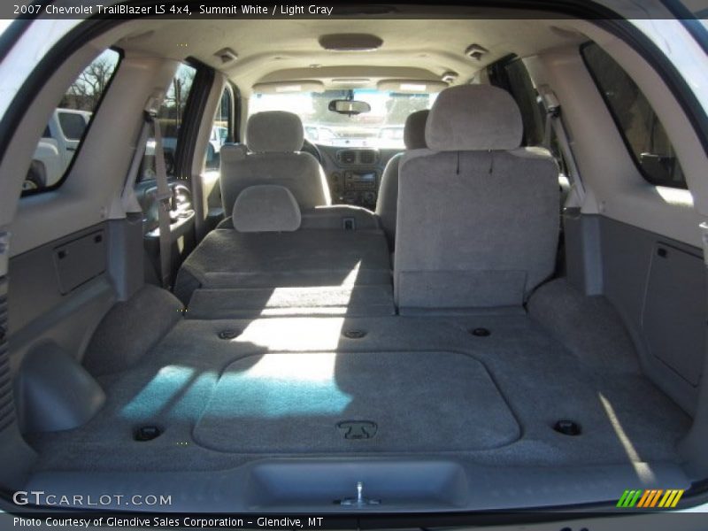 Summit White / Light Gray 2007 Chevrolet TrailBlazer LS 4x4
