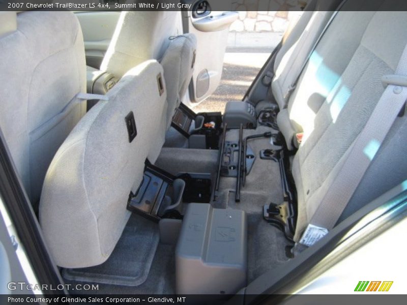 Summit White / Light Gray 2007 Chevrolet TrailBlazer LS 4x4
