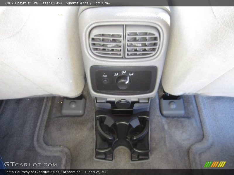 Summit White / Light Gray 2007 Chevrolet TrailBlazer LS 4x4