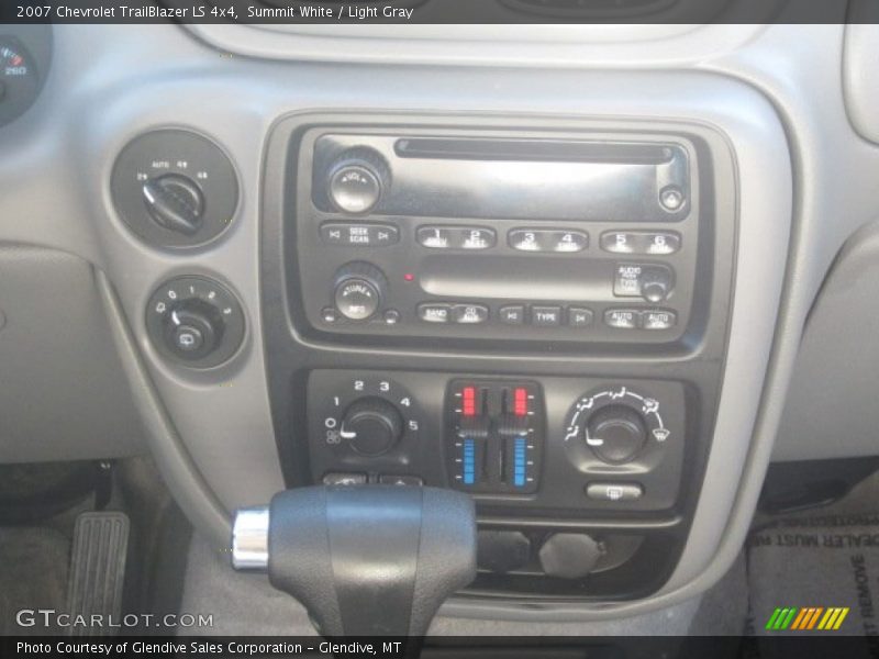 Summit White / Light Gray 2007 Chevrolet TrailBlazer LS 4x4