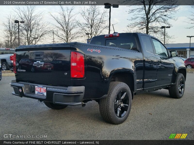 Black / Jet Black 2016 Chevrolet Colorado LT Extended Cab 4x4