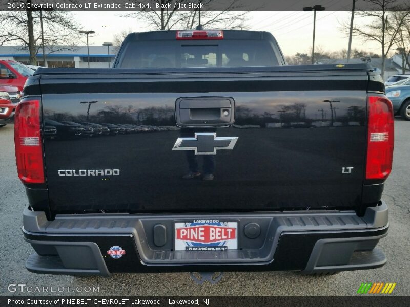 Black / Jet Black 2016 Chevrolet Colorado LT Extended Cab 4x4