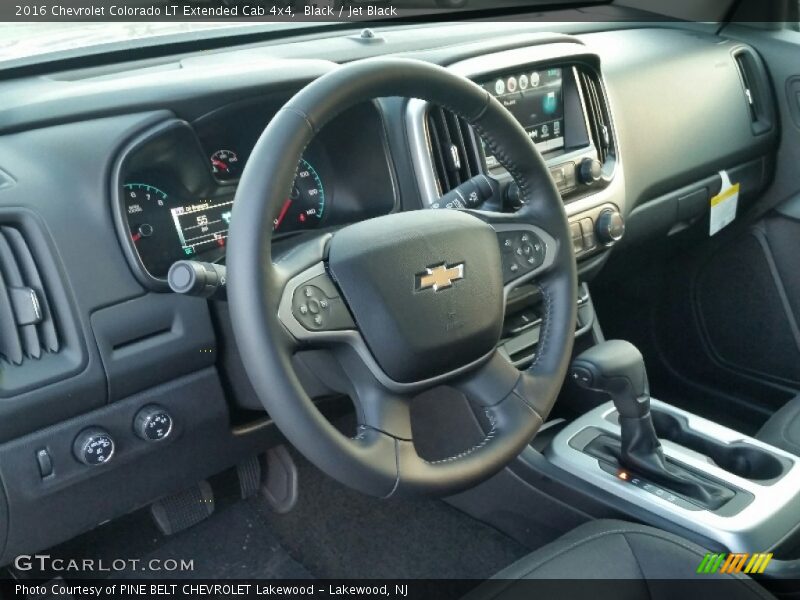 Black / Jet Black 2016 Chevrolet Colorado LT Extended Cab 4x4