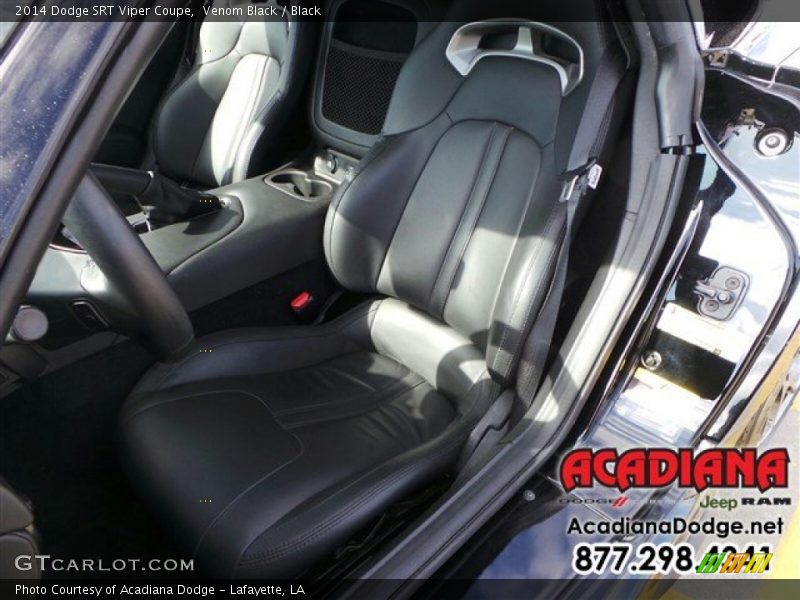 Venom Black / Black 2014 Dodge SRT Viper Coupe