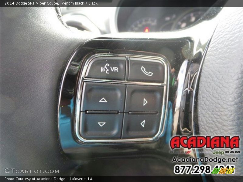 Venom Black / Black 2014 Dodge SRT Viper Coupe