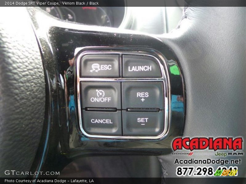 Venom Black / Black 2014 Dodge SRT Viper Coupe