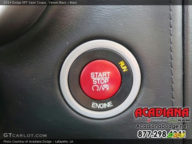 Venom Black / Black 2014 Dodge SRT Viper Coupe