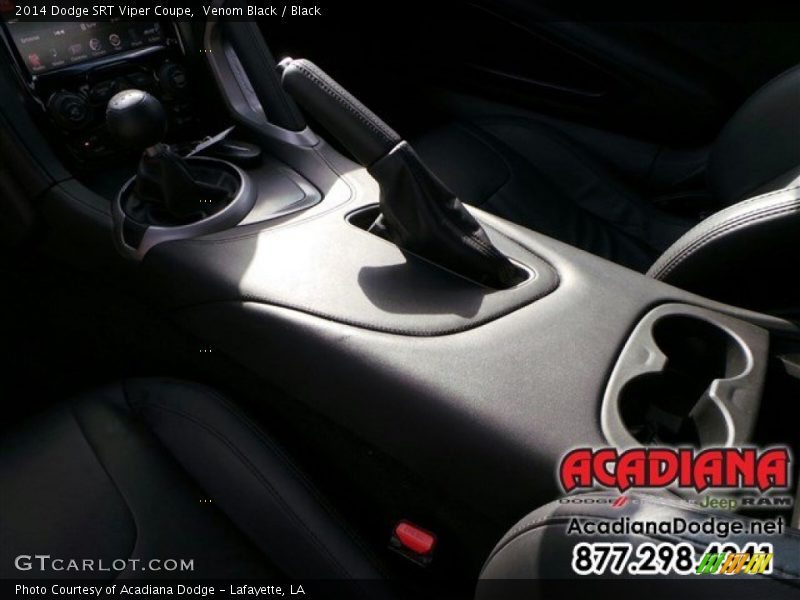 Venom Black / Black 2014 Dodge SRT Viper Coupe