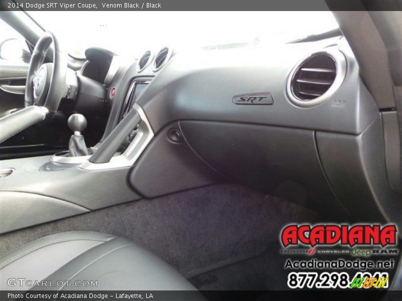 Venom Black / Black 2014 Dodge SRT Viper Coupe
