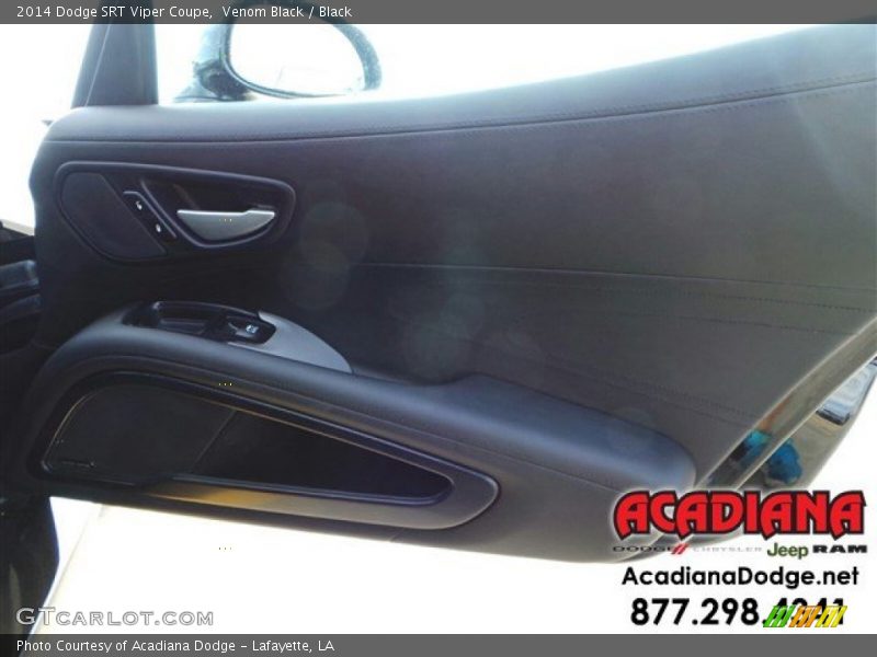 Venom Black / Black 2014 Dodge SRT Viper Coupe