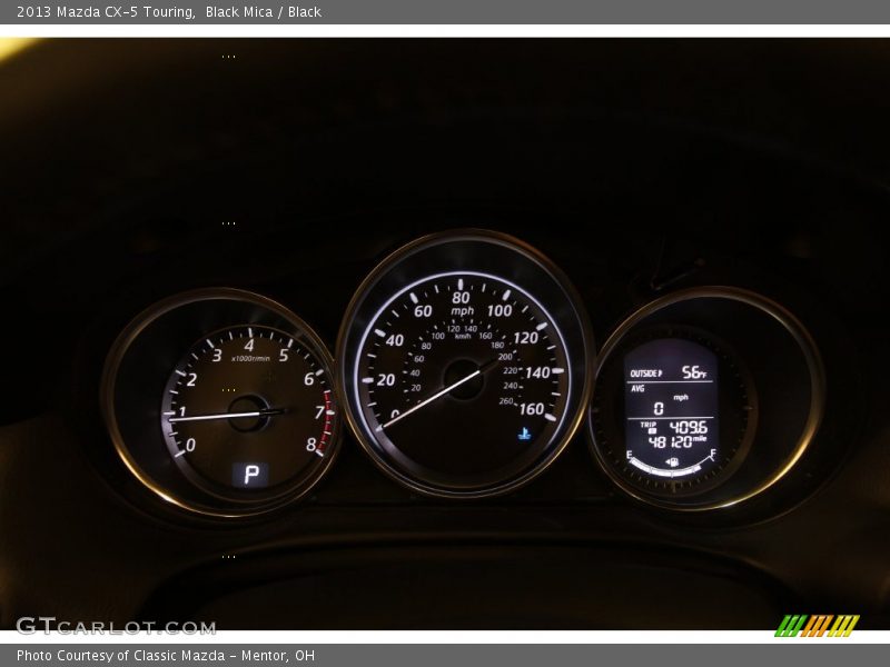 Black Mica / Black 2013 Mazda CX-5 Touring