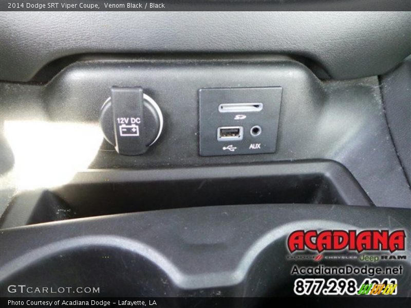 Venom Black / Black 2014 Dodge SRT Viper Coupe
