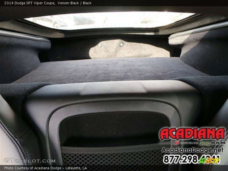 Venom Black / Black 2014 Dodge SRT Viper Coupe