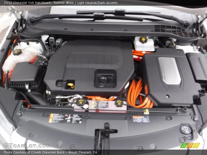Summit White / Light Neutral/Dark Accents 2012 Chevrolet Volt Hatchback