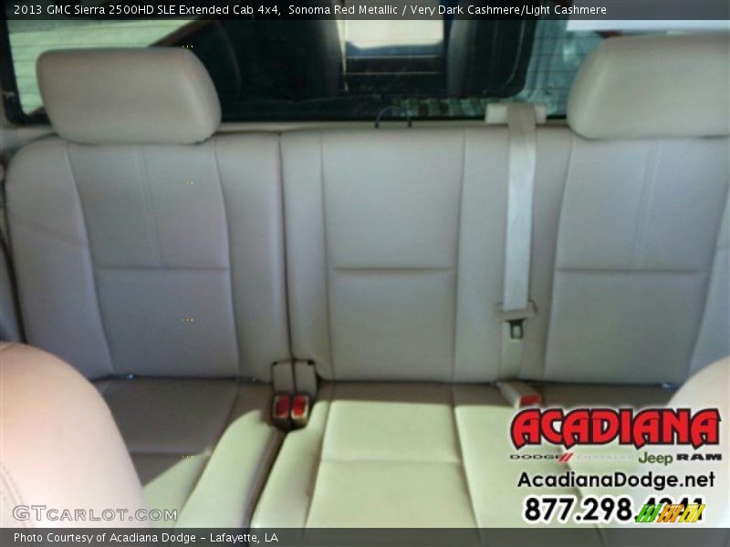 Sonoma Red Metallic / Very Dark Cashmere/Light Cashmere 2013 GMC Sierra 2500HD SLE Extended Cab 4x4