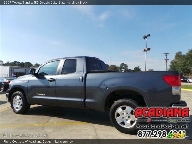Slate Metallic / Black 2007 Toyota Tundra SR5 Double Cab