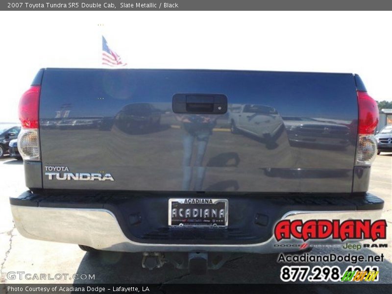 Slate Metallic / Black 2007 Toyota Tundra SR5 Double Cab