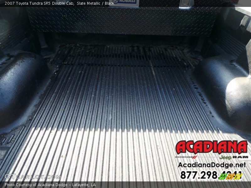 Slate Metallic / Black 2007 Toyota Tundra SR5 Double Cab