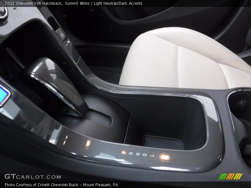 Summit White / Light Neutral/Dark Accents 2012 Chevrolet Volt Hatchback