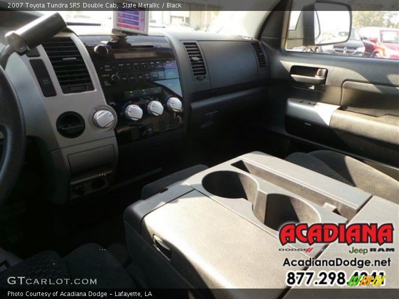 Slate Metallic / Black 2007 Toyota Tundra SR5 Double Cab