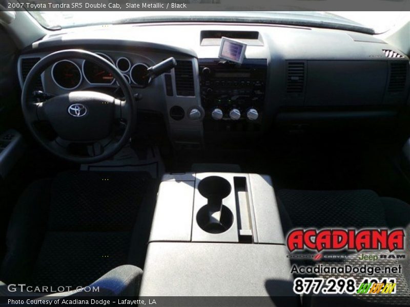 Slate Metallic / Black 2007 Toyota Tundra SR5 Double Cab