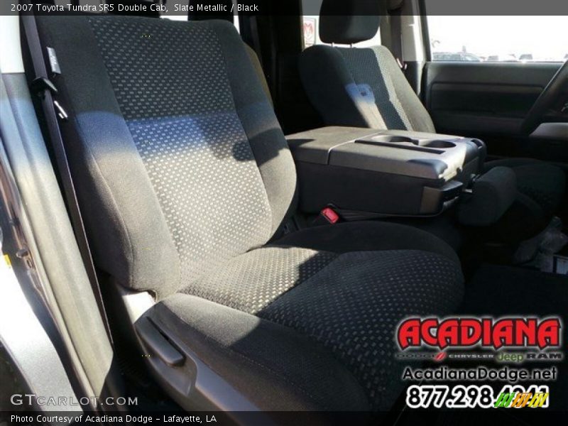 Slate Metallic / Black 2007 Toyota Tundra SR5 Double Cab