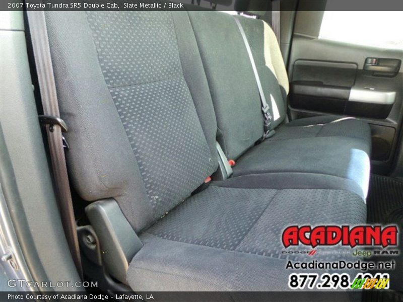 Slate Metallic / Black 2007 Toyota Tundra SR5 Double Cab