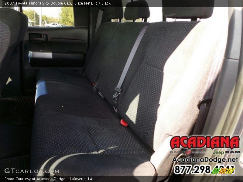 Slate Metallic / Black 2007 Toyota Tundra SR5 Double Cab