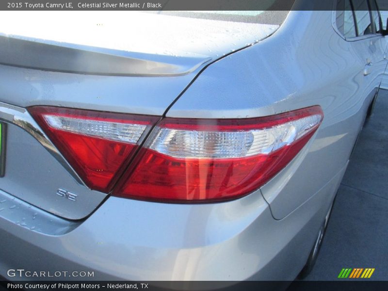Celestial Silver Metallic / Black 2015 Toyota Camry LE