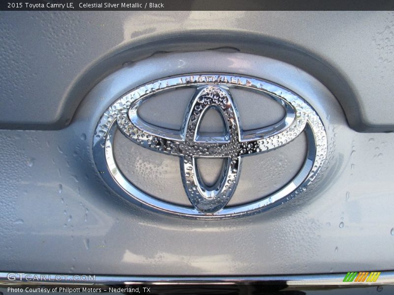 Celestial Silver Metallic / Black 2015 Toyota Camry LE