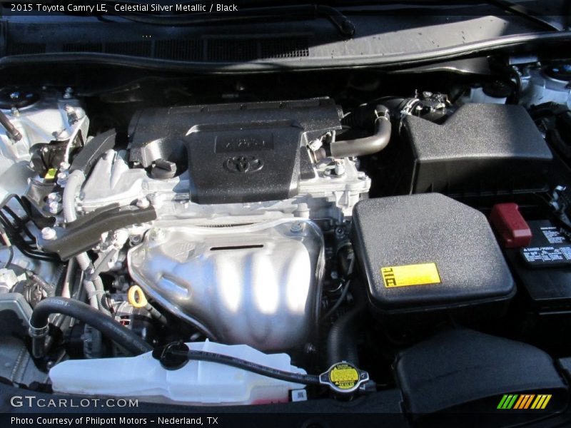Celestial Silver Metallic / Black 2015 Toyota Camry LE