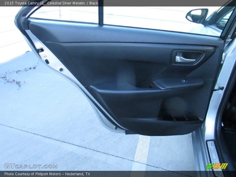 Celestial Silver Metallic / Black 2015 Toyota Camry LE