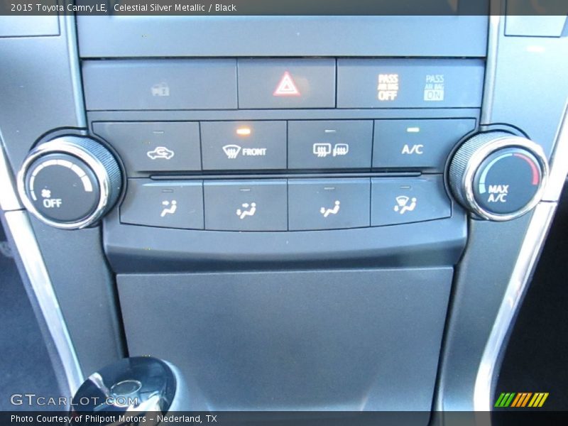 Celestial Silver Metallic / Black 2015 Toyota Camry LE