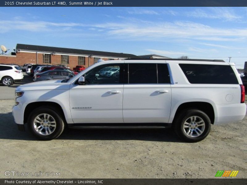 Summit White / Jet Black 2015 Chevrolet Suburban LT 4WD