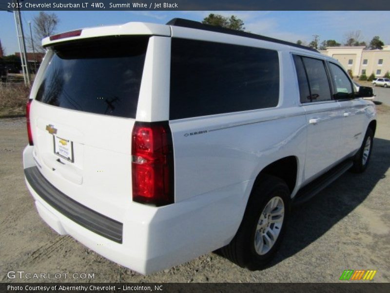 Summit White / Jet Black 2015 Chevrolet Suburban LT 4WD